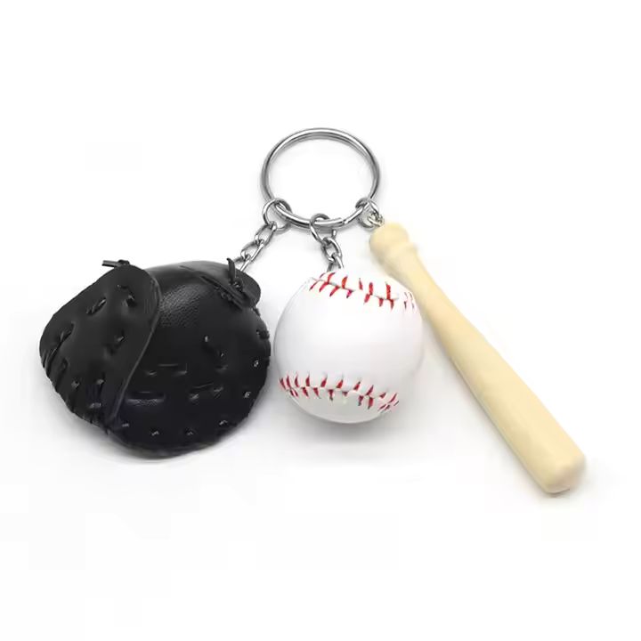 Baseball Keychain