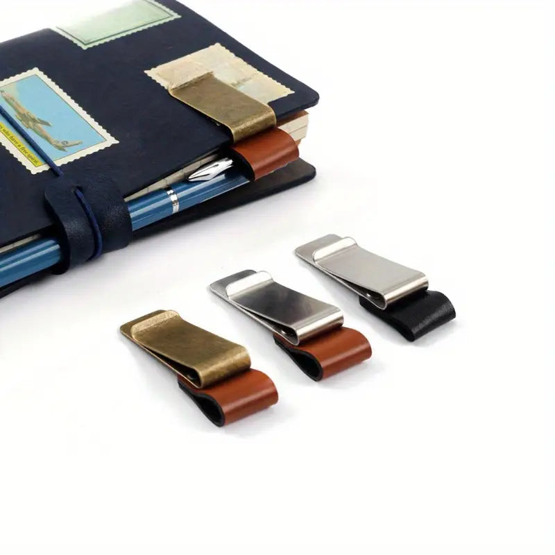 Metal pen holder clip