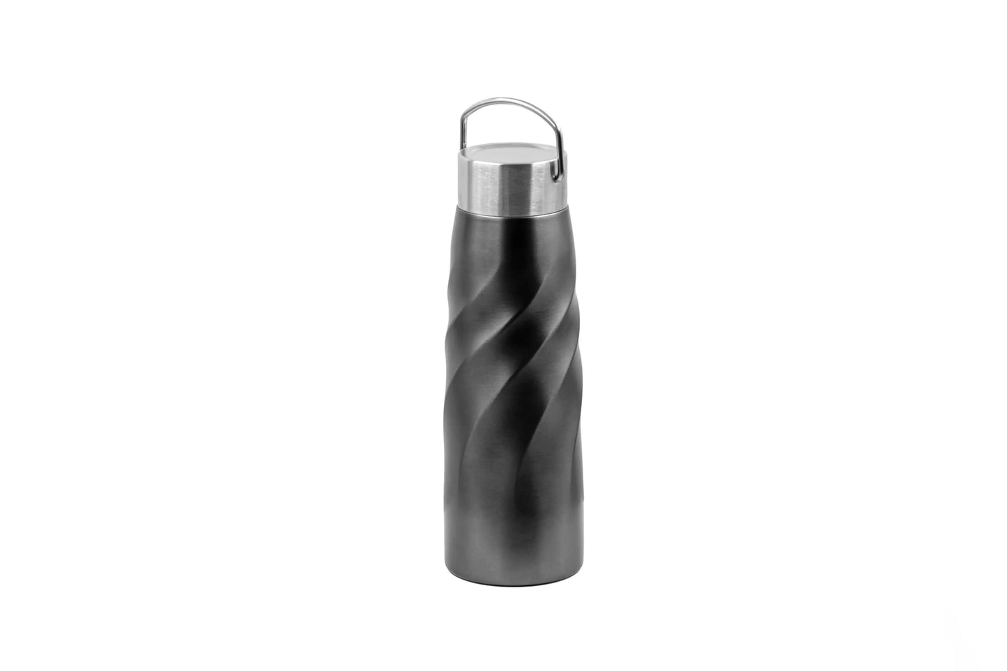 Metal Swirl Bottle