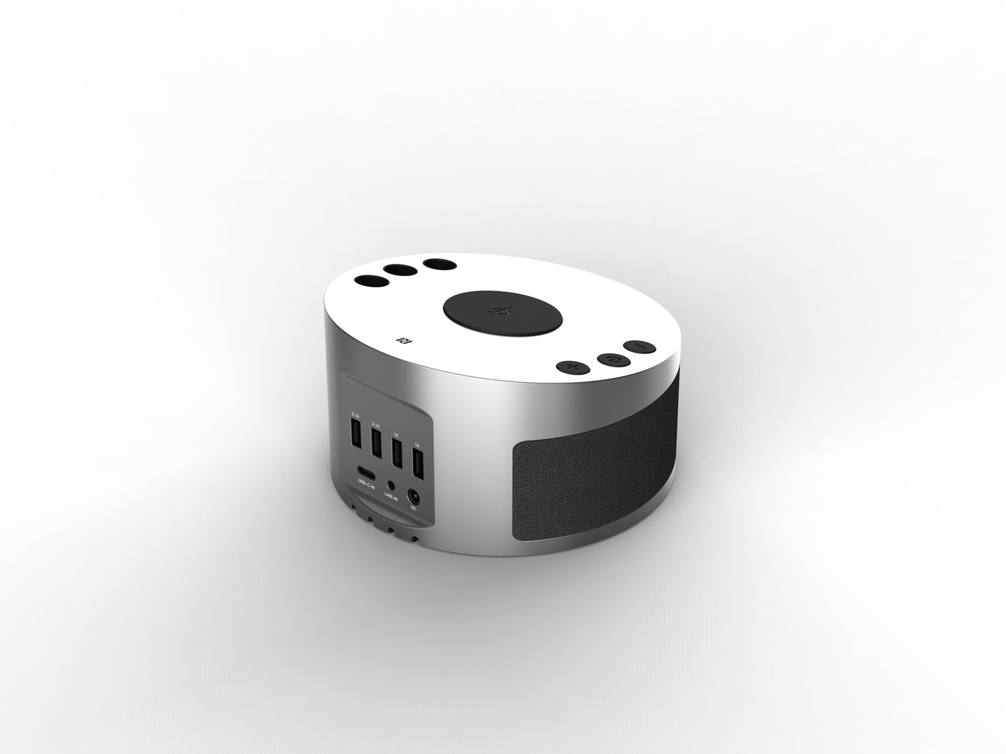 Wireless Charger cum Multi Port Charger
