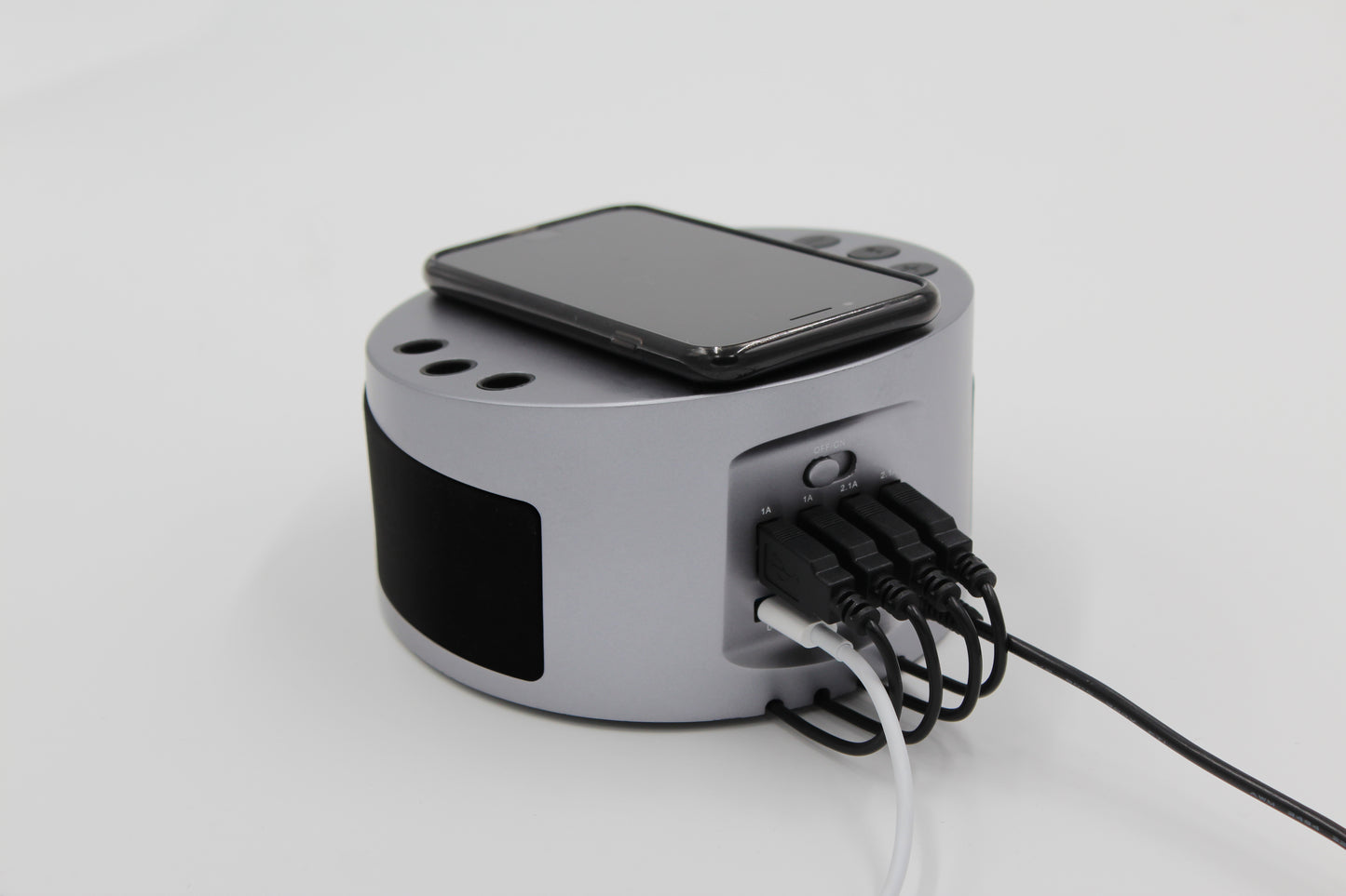 Wireless Charger cum Multi Port Charger