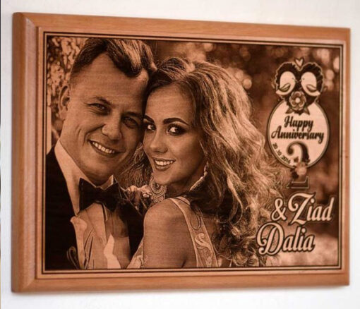 Wooden Photo Plaque Medium