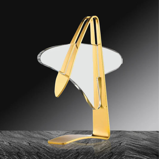 Creative Star Metal Crystal Trophy