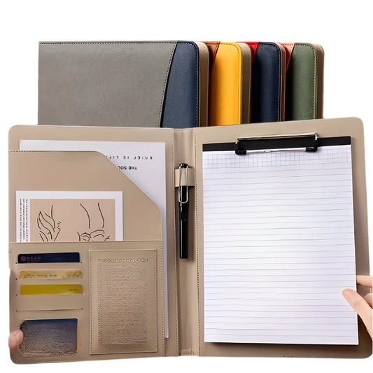 Advanced Imitation Faux Leather A4 Clipboard Folder