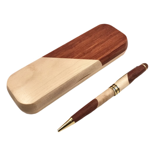 Luxury Wooden Ballpoint Pen Set