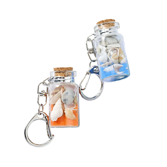 Sand bottle keychain