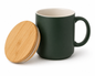 SEVILLA — eco-neutral Ceramic Mug with Bamboo Lid