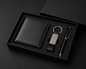 BIBURY — Men's Wallet, Keychain & Pen Set