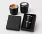 ESPRESSO STACKABLE — 80ml Double Wall SS Cups with Gift Box