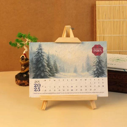 Plantable Tripod Calendar 2025