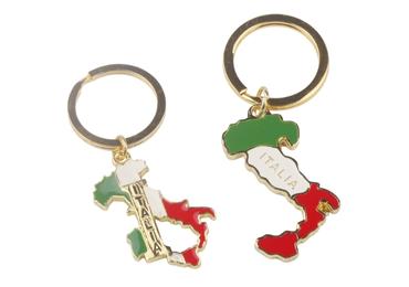 Italy Metal Keychain