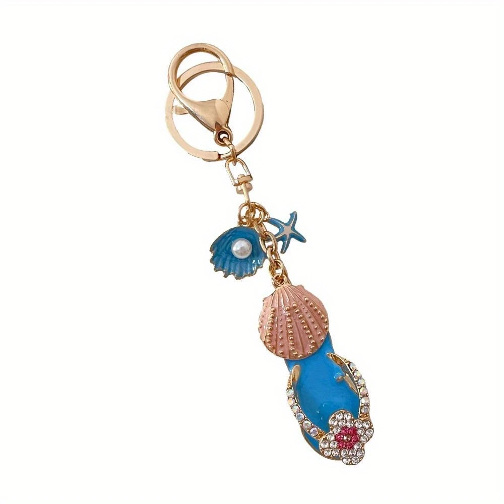 Charms metal keychain