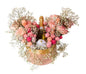 Non Alcoholic Wine, Roses & Desserts Hamper