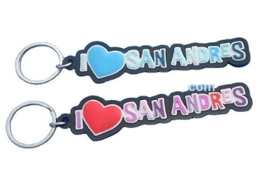 Personalized Rubber Keychains