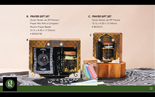 Ramadan Gifting – Prayer Gift Set B (Reflection & Guidance Set)
