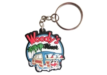 Soft PVC Souvenir Keychain