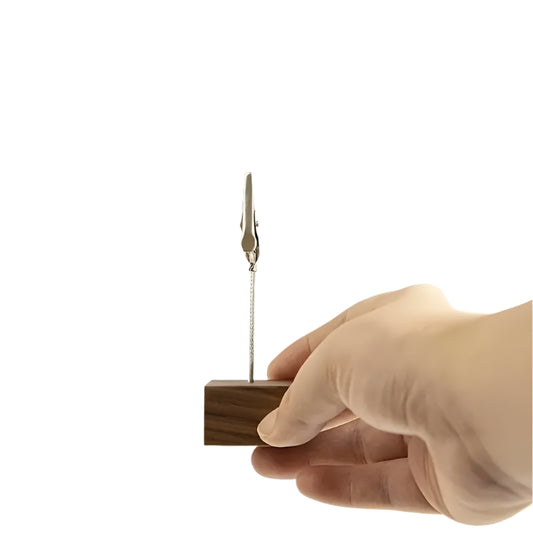 Walnut Wood Place Card Holders