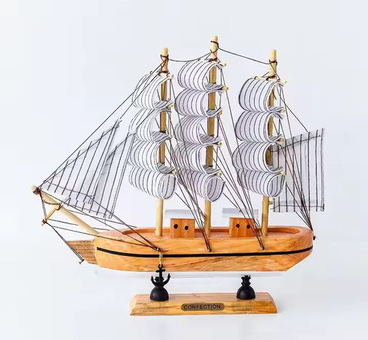 Wooden Handicraft Ship