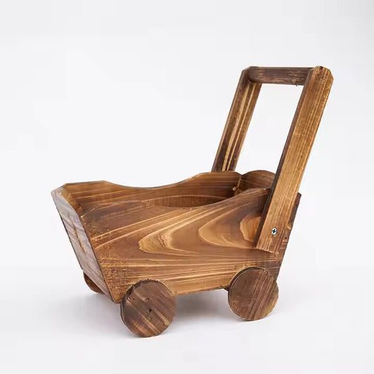 Wood Shopping Cart