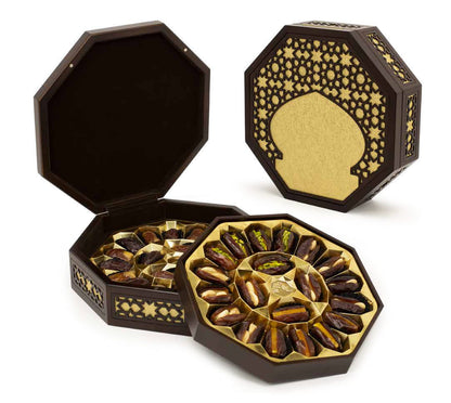 Octagon Arabic Laser Cut Box