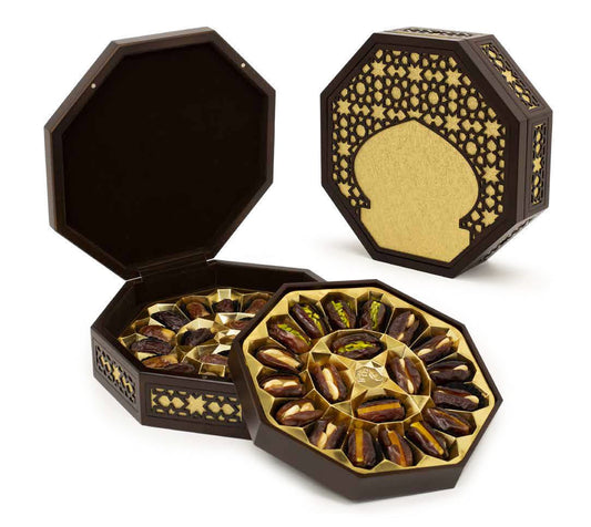 Octagon Arabic Laser Cut Box