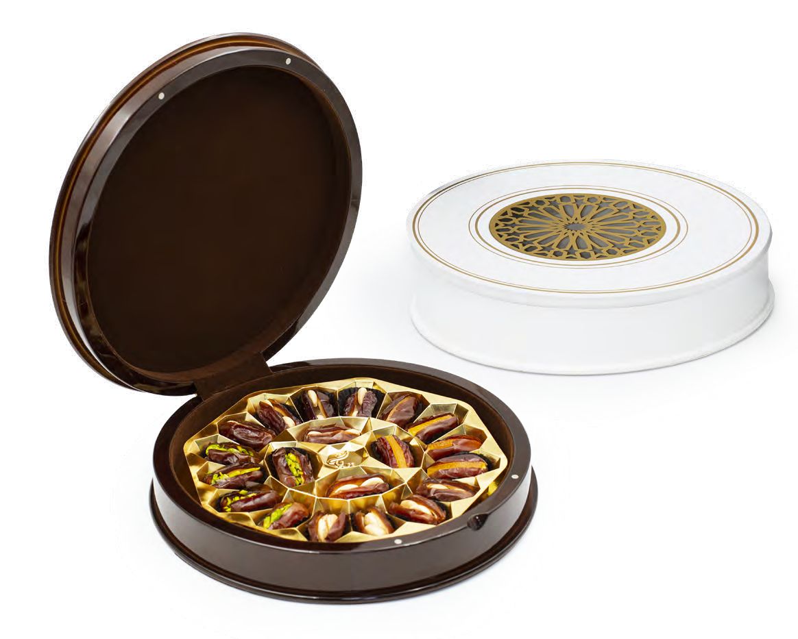 Round Glossy Laser Cut Box