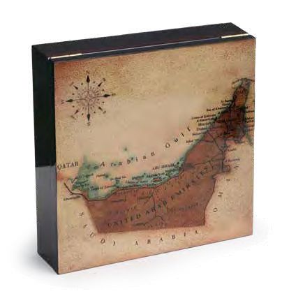 UAE Map Design Box