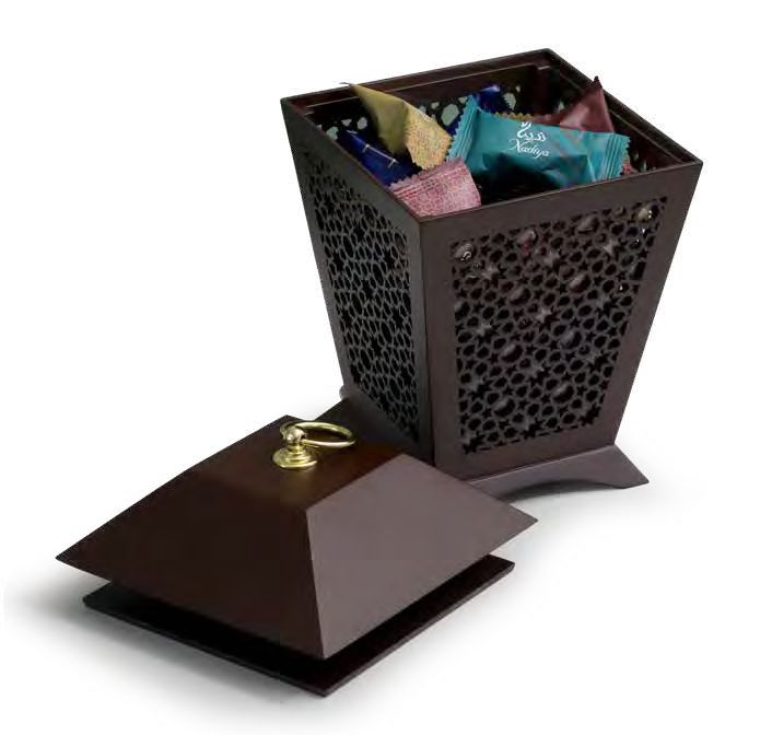 Arabic Laser Cut Lantern Box