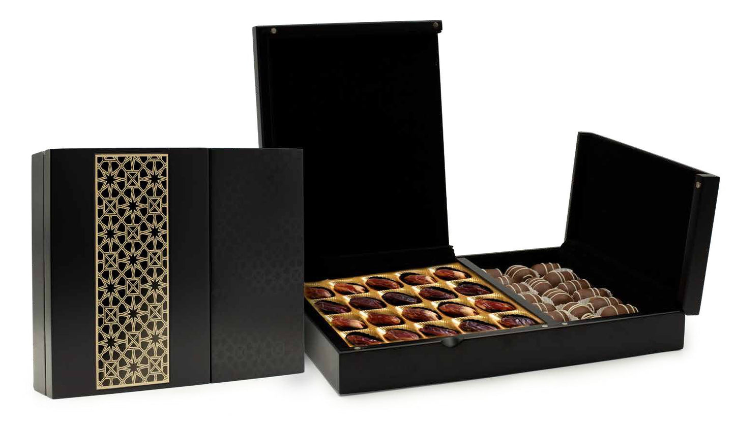 Black Luxury Double Opening Box