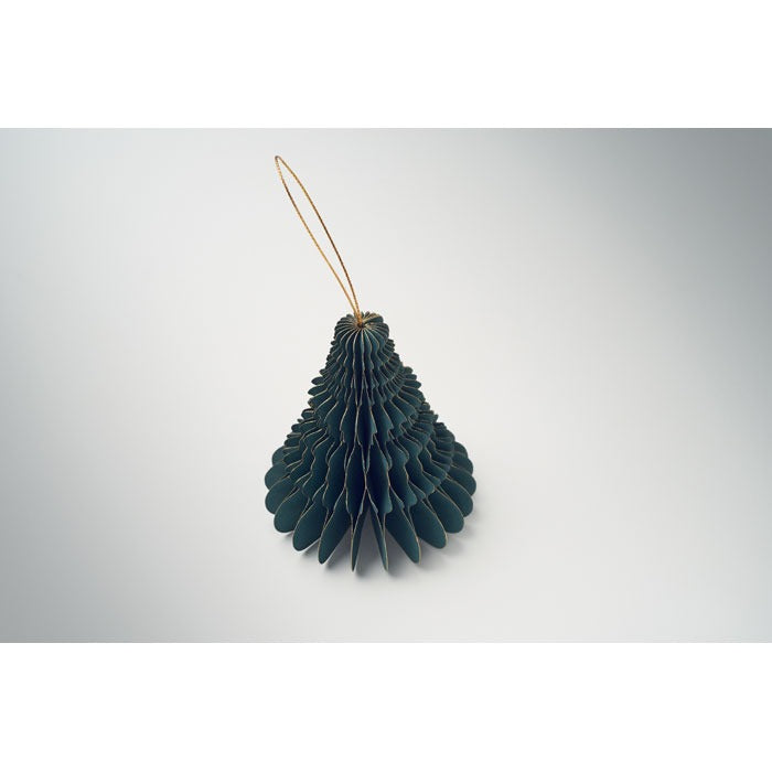 Christmas paper tree hanger