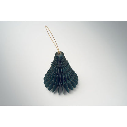 Christmas paper tree hanger