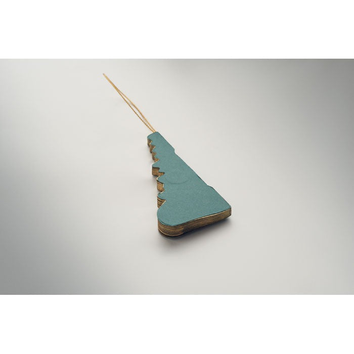 Christmas paper tree hanger