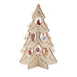 Wooden Xmas tree decoration
