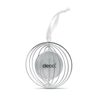 Circle decoration with ribbon